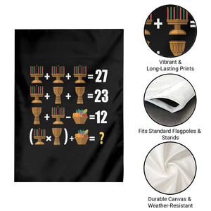 Funny 67 Kwanzaa Math Garden Flag Six Seven Meme Kinara Candles African American Christmas TS11 Print Your Wear