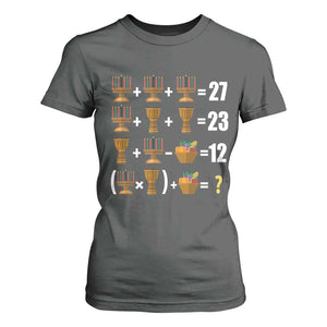 Funny 67 Kwanzaa Math T Shirt For Women Six Seven Meme Kinara Candles African American Christmas TS11 Dark Heather Print Your Wear