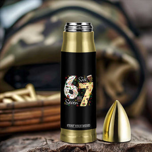 Funny 67 Kwanzaa Bullet Tumbler Six Seven Meme Kinara Candles African American Christmas TS11 Print Your Wear