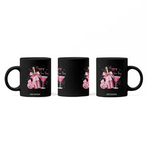Happy New Year 2026 New Years Eve Party Coffee Mug Pink Cocktail Disco Ball TS11 Print Your Wear