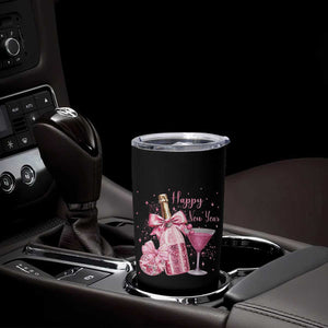 Happy New Year 2026 New Years Eve Party Tumbler Cup Pink Cocktail Disco Ball TS11 Print Your Wear