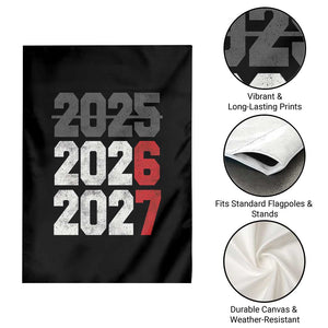 Funny 67 New Year Garden Flag Happy New Year 2026 2027 Sports Jersey Number TS11 Print Your Wear