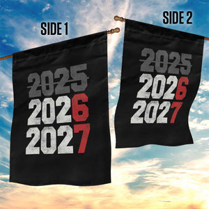 Funny 67 New Year Garden Flag Happy New Year 2026 2027 Sports Jersey Number TS11 Print Your Wear