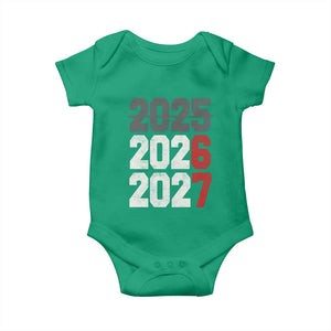 Funny 67 New Year Baby Onesie Happy New Year 2026 2027 Sports Jersey Number TS11 Irish Green Print Your Wear