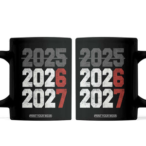 Funny 67 New Year Coffee Mug Happy New Year 2026 2027 Sports Jersey Number TS11 Black Print Your Wear