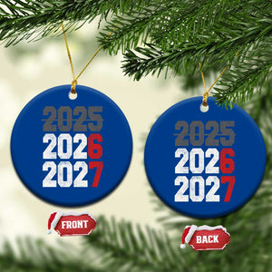 Funny 67 New Year Ceramic Ornament Happy New Year 2026 2027 Sports Jersey Number TS11 1pc Blue Print Your Wear