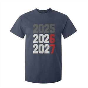 Funny 67 New Year T Shirt For Kid Happy New Year 2026 2027 Sports Jersey Number TS11 Navy Print Your Wear