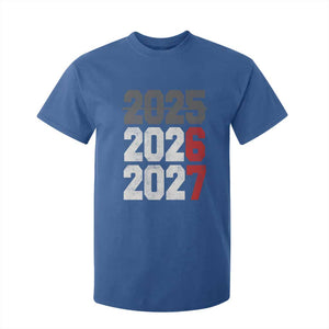 Funny 67 New Year T Shirt For Kid Happy New Year 2026 2027 Sports Jersey Number TS11 Royal Blue Print Your Wear