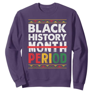 Funny Black History Period Sweatshirt Pride African TS11 Purple Print Your Wear