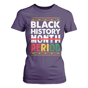 Funny Black History Period T Shirt For Women Pride African TS11 Purple Print Your Wear