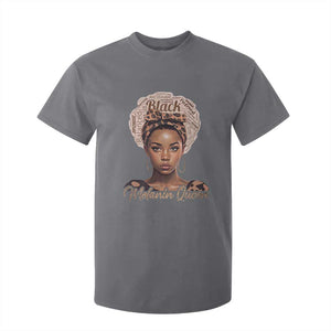 Melanin Queen T Shirt For Kid Proud African American Black Pride TS11 Charcoal Print Your Wear