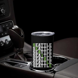 Seattle Fan 12 Athletic Number Tumbler Cup City Football Game Day TS11 Print Your Wear