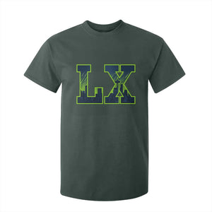 Seattle LX Game Day Washington Space Needle Skyline T Shirt For Kid TS11 Dark Forest Green Print Your Wear