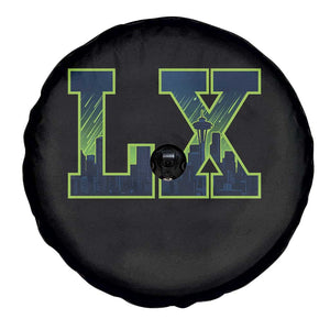 Seattle LX Game Day Washington Space Needle Skyline Spare Tire Cover TS11 Print Your Wear