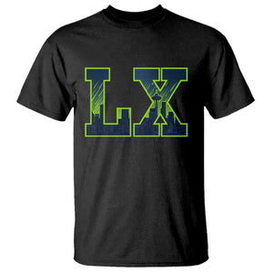 Seattle LX Game Day Washington Space Needle Skyline T Shirt TS11 Black Print Your Wear