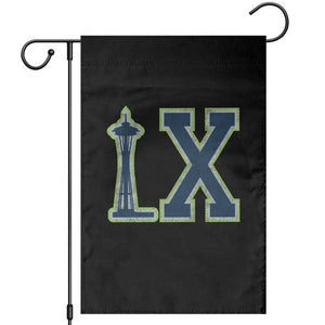 Seattle LX Game Day Washington Space Needle Sport Fan Garden Flag TS11 Black Print Your Wear