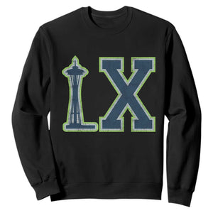 Seattle LX Game Day Washington Space Needle Sport Fan Sweatshirt TS11 Black Print Your Wear