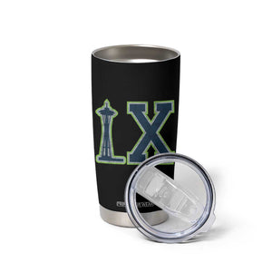 Seattle LX Game Day Washington Space Needle Sport Fan Tumbler Cup TS11 Print Your Wear