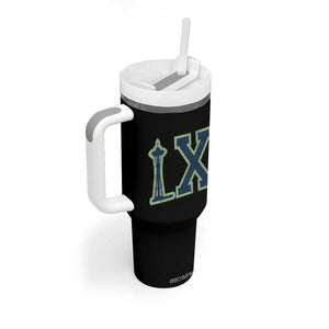 Seattle LX Game Day Washington Space Needle Sport Fan Tumbler With Handle TS11 Print Your Wear
