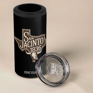 Battle of San Jacinto 1836 Texas History Independence Day 4 in 1 Can Cooler Tumbler TS11 Print Your Wear