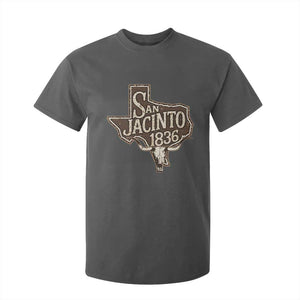 Battle of San Jacinto 1836 Texas History Independence Day T Shirt For Kid TS11 Dark Heather Print Your Wear