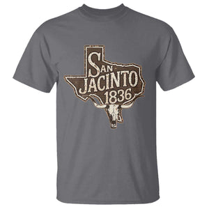 Battle of San Jacinto 1836 Texas History Independence Day T Shirt TS11 Charcoal Print Your Wear