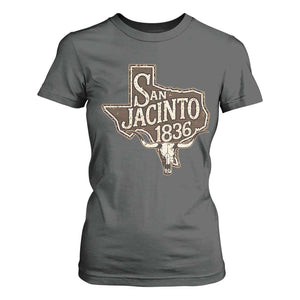 Battle of San Jacinto 1836 Texas History Independence Day T Shirt For Women TS11 Dark Heather Print Your Wear