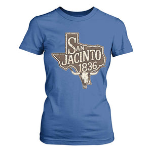Battle of San Jacinto 1836 Texas History Independence Day T Shirt For Women TS11 Royal Blue Print Your Wear