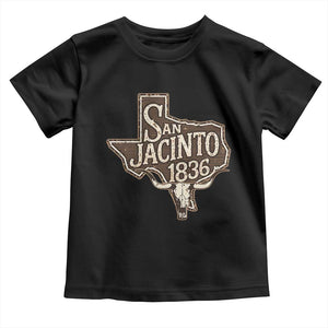 Battle of San Jacinto 1836 Texas History Independence Day Toddler T Shirt TS11 Black Print Your Wear