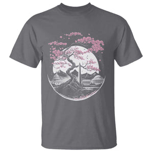 Washington DC Cherry Blossoms Monuments Memorials Japanese Style T Shirt TS11 Charcoal Print Your Wear