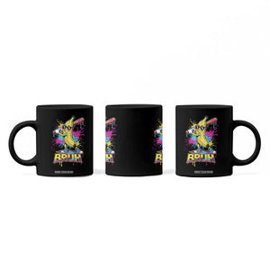 Funny Bruh Banana Baseball Drip Ice Cream Sports Splatter Coffee Mug TS11 Print Your Wear