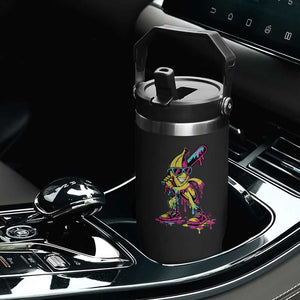 Funny Banana Baseball Drip Ice Cream Splatter Flip Straw Tumbler TS11 Print Your Wear