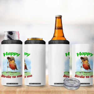 Funny Golf Birthday 4 in 1 Can Cooler Tumbler Happy Birdie To Me Golf Player TS11 Print Your Wear