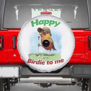 Funny Golf Birthday Spare Tire Cover Happy Birdie To Me Golf Player TS11 White Print Your Wear