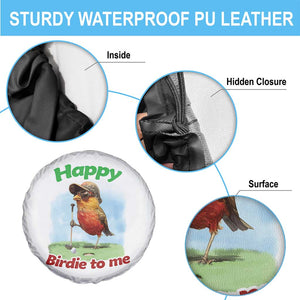 Funny Golf Birthday Spare Tire Cover Happy Birdie To Me Golf Player TS11 Print Your Wear