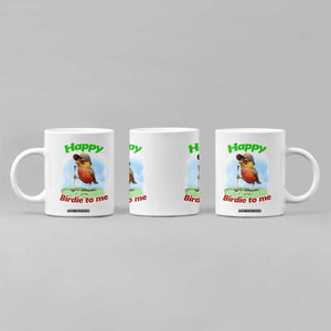 Funny Golf Birthday Coffee Mug Happy Birdie To Me Golf Player TS11 Print Your Wear