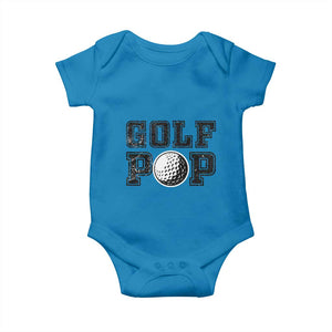 Golf Dad Baby Onesie Golf Pop Master Father's Day TS11 Sapphire Print Your Wear