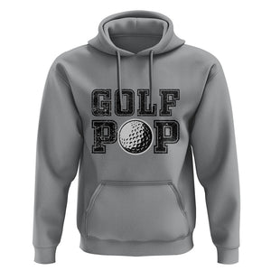Golf Dad Hoodie Golf Pop Master Father's Day TS11 Sport Gray Print Your Wear