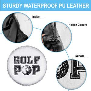 Golf Dad Spare Tire Cover Golf Pop Master Father's Day TS11 Print Your Wear