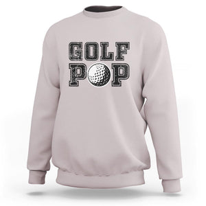 Golf Dad Sweatshirt Golf Pop Master Father's Day TS11 Ice Gray Print Your Wear
