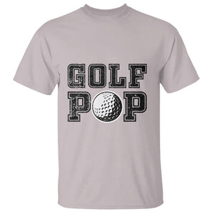 Golf Dad T Shirt Golf Pop Master Father's Day TS11 Ice Gray Print Your Wear