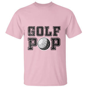 Golf Dad T Shirt Golf Pop Master Father's Day TS11 Light Pink Print Your Wear