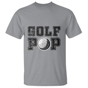 Golf Dad T Shirt Golf Pop Master Father's Day TS11 Sport Gray Print Your Wear