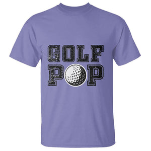 Golf Dad T Shirt Golf Pop Master Father's Day TS11 Violet Print Your Wear