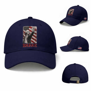 Shake And Bake George Washington 4th of July Couple Matching Baseball Cap