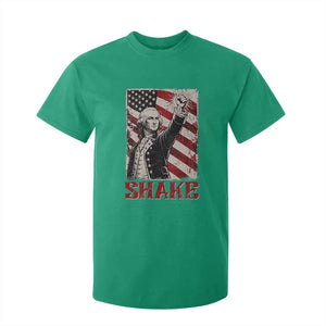 Shake And Bake George Washington 4th of July Couple Matching T Shirt For Kid