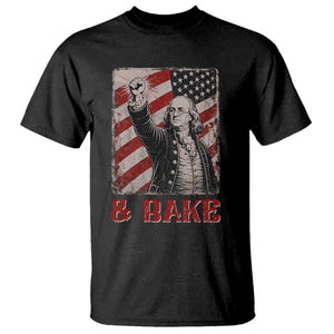 Shake And Bake Benjamin Franklin 4th of July Couple Matching T Shirt