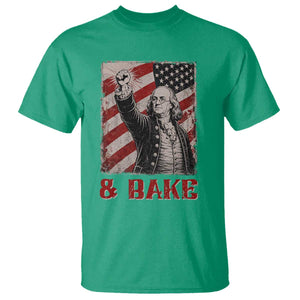 Shake And Bake Benjamin Franklin 4th of July Couple Matching T Shirt