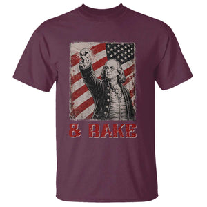 Shake And Bake Benjamin Franklin 4th of July Couple Matching T Shirt