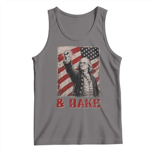 Shake And Bake Benjamin Franklin 4th of July Couple Matching Tank Top